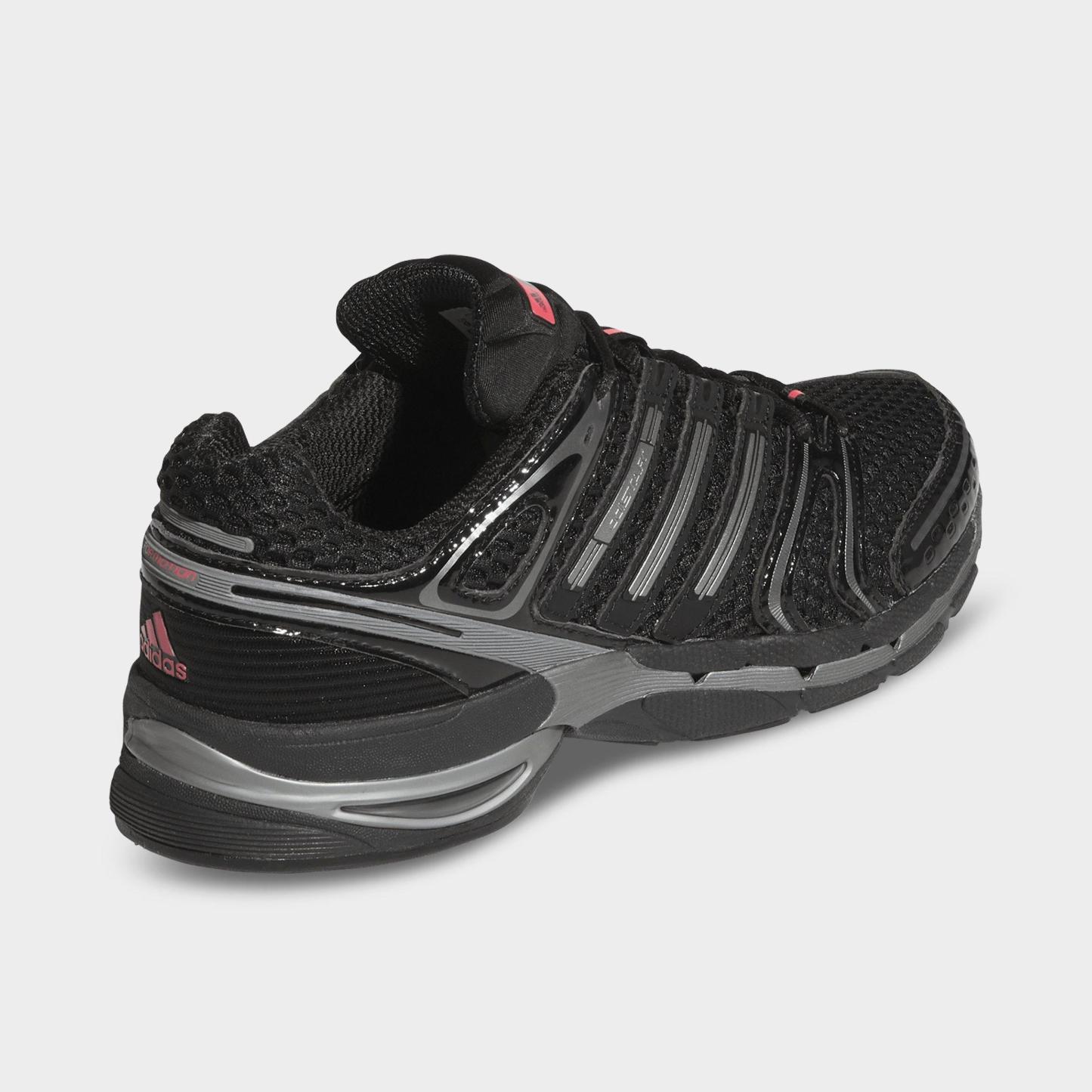 Men's adidas Adistar Control 5 Casual Shoes - Part 1 - Core Black/Iron Metallic/Pure Turbo - Back view
