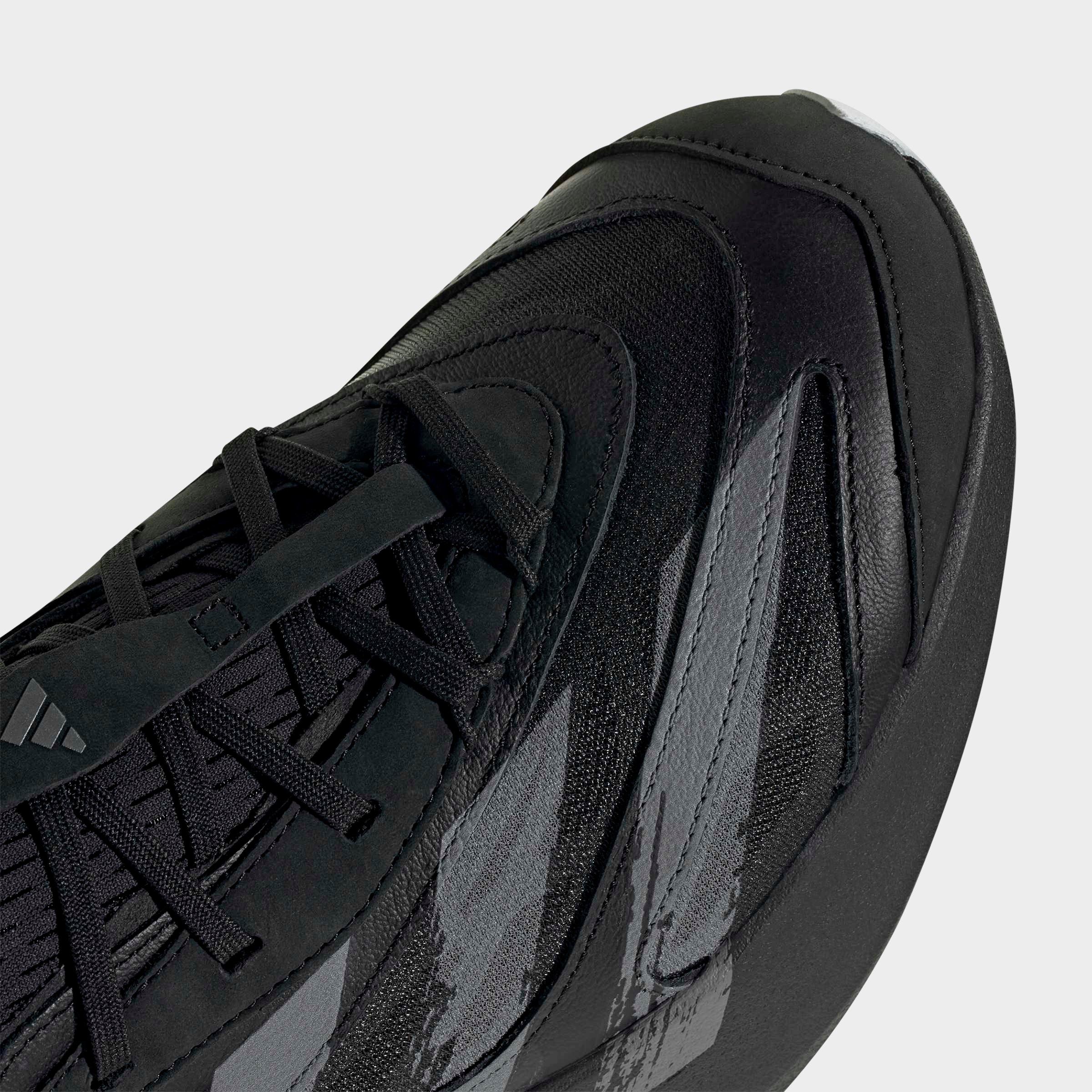 Men's adidas Lightblaze EVO SL Casual Shoes - Core Black/Iron Metallic/Cloud White - Detail shot