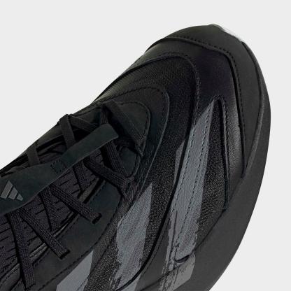 Men's adidas Lightblaze EVO SL Casual Shoes - Core Black/Iron Metallic/Cloud White - Detail shot