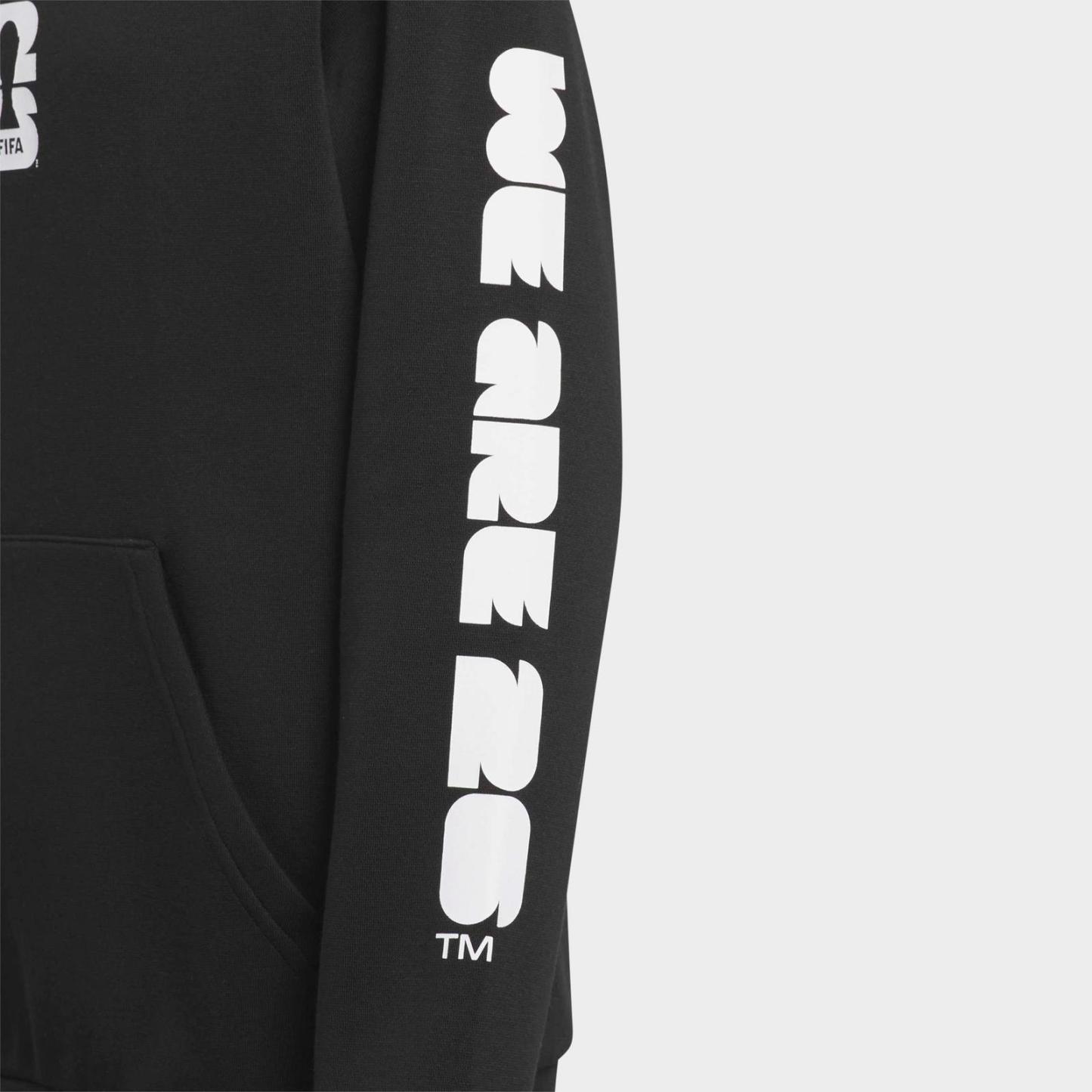 Big Kids' adidas FIFA World Cup 26 Match Ball Pullover Hoodie - Black - view 3