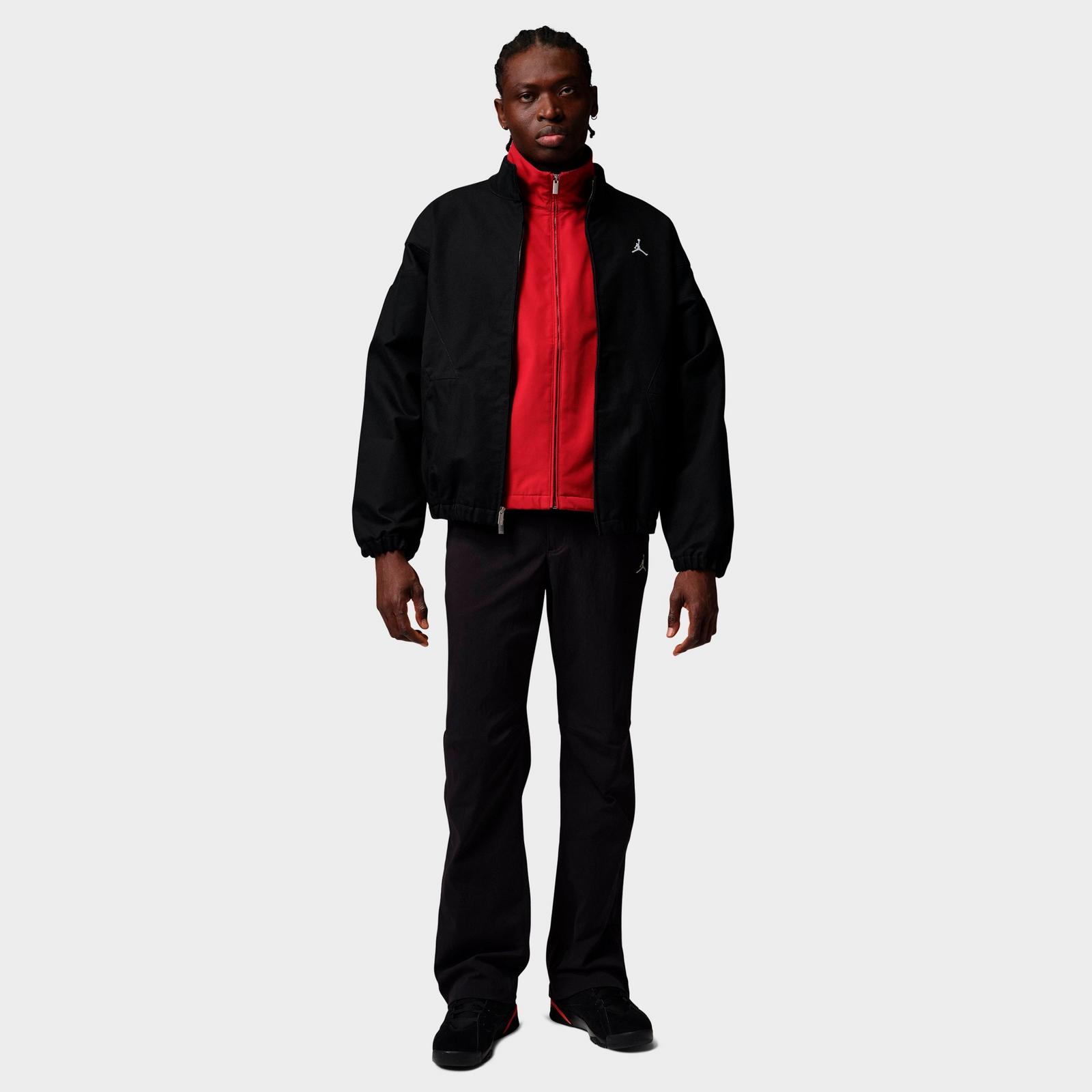Men's Jordan Flight Chicago Bulls NBA MVP Graphic Workwear Jacket - Black/White - view 2