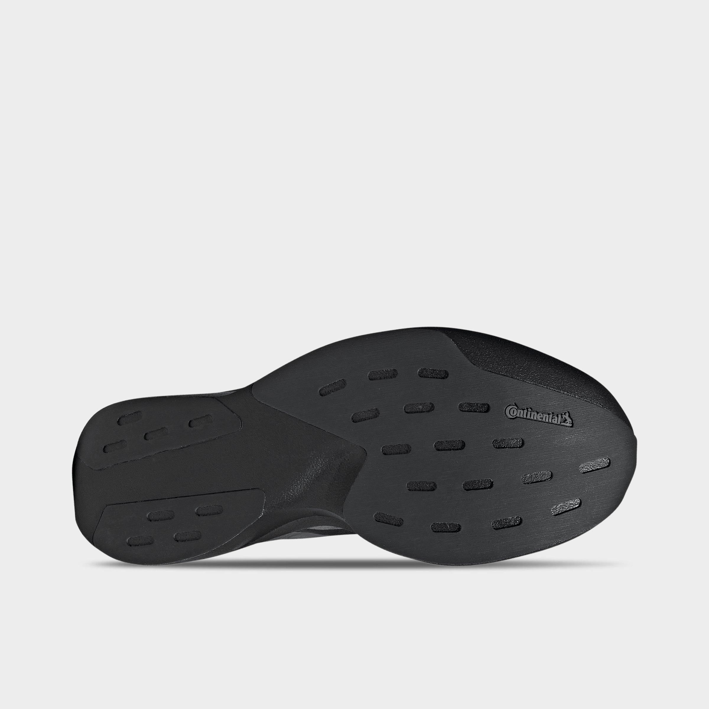 Women's adidas Adizero EVO SL Woven Running Shoes - Part 1 - Core Black/Iron Metallic/Core Black - Bottom view