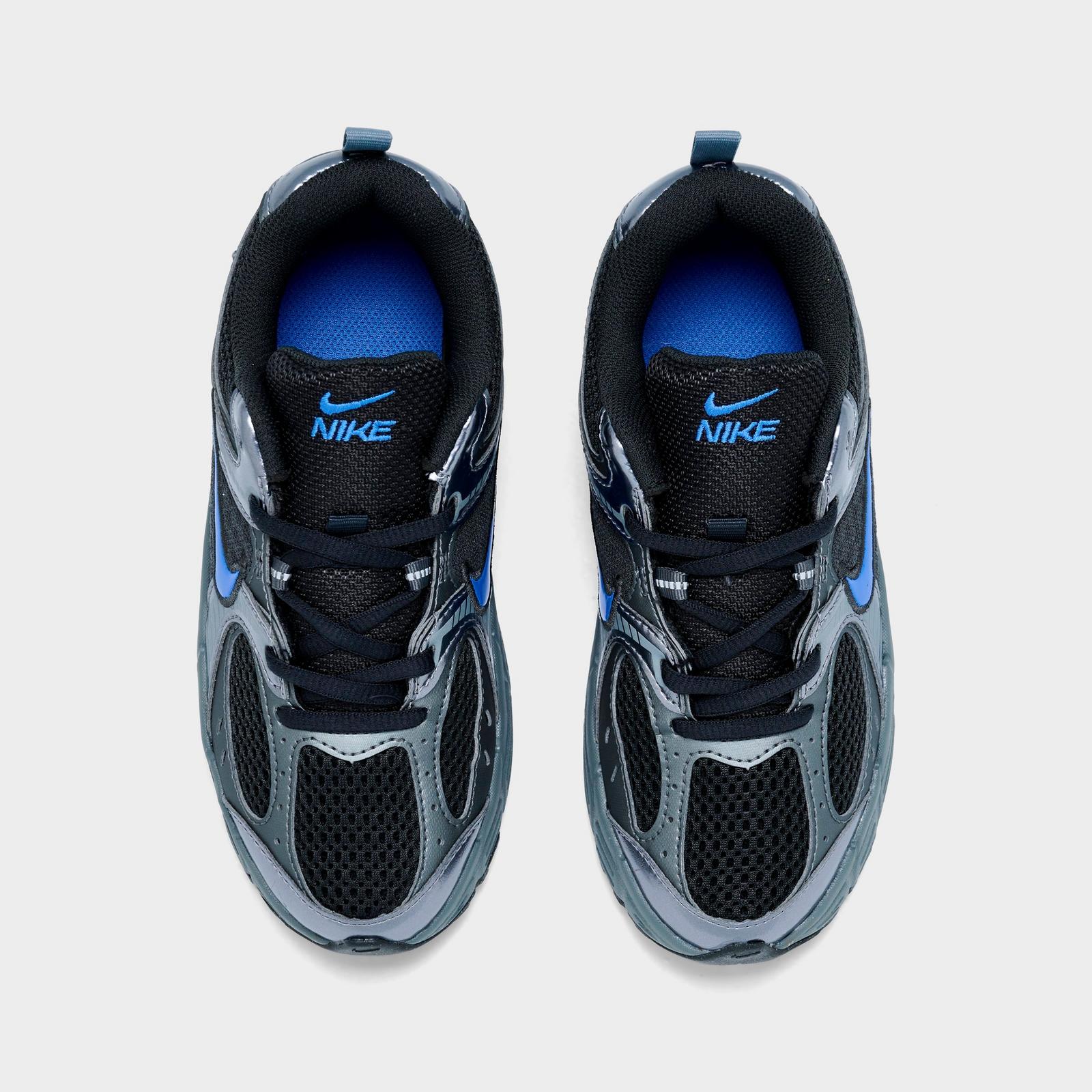 Little Kids' Nike V5 RNR Stretch Lace Casual Shoes - Anthracite/Blue Crystal/Metallic Cool Grey