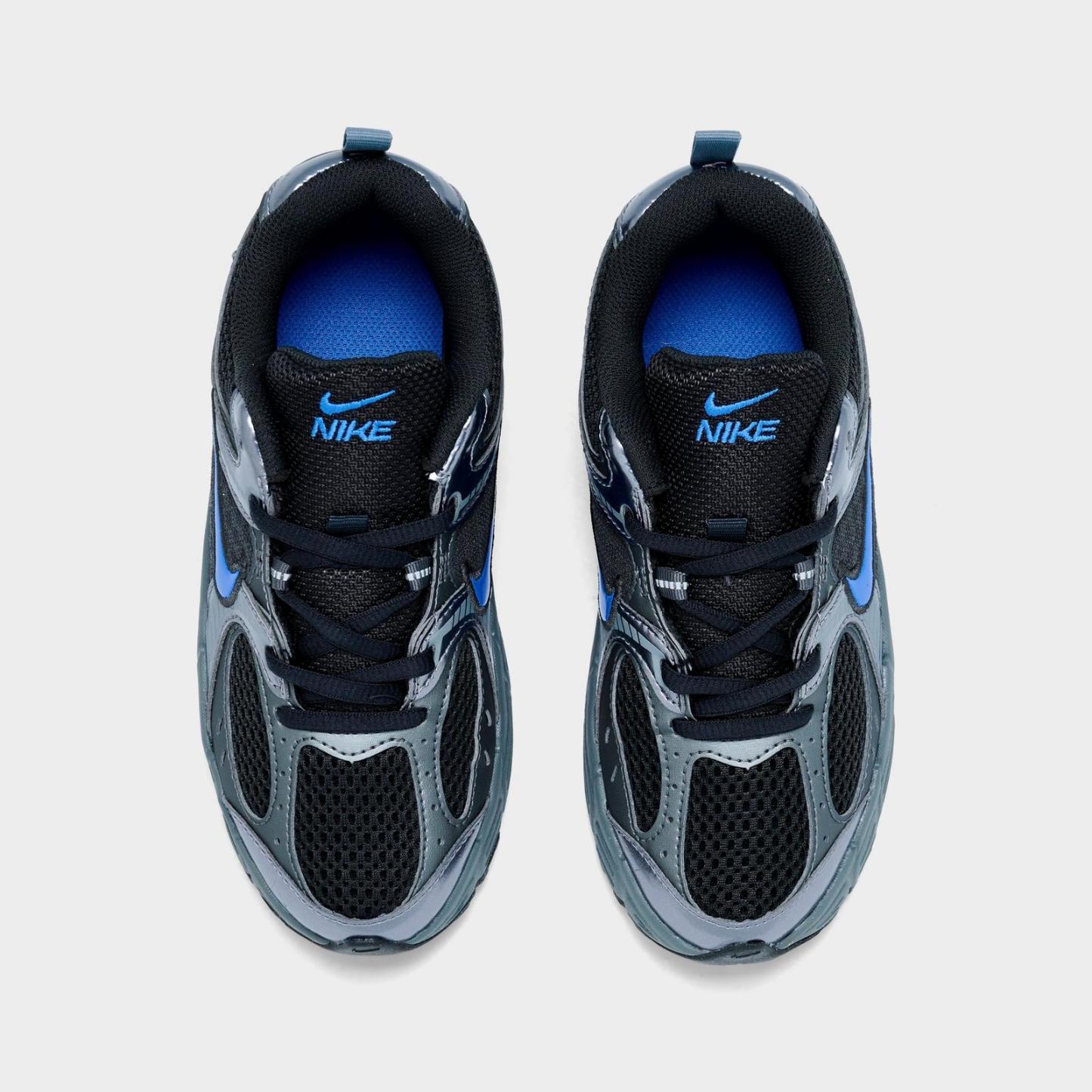 Little Kids' Nike V5 RNR Stretch Lace Casual Shoes - Anthracite/Blue Crystal/Metallic Cool Grey