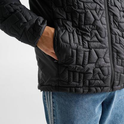 Men's adidas Terrex Xperior Primaloft Loose Fill Insulated Hooded Jacket - Black