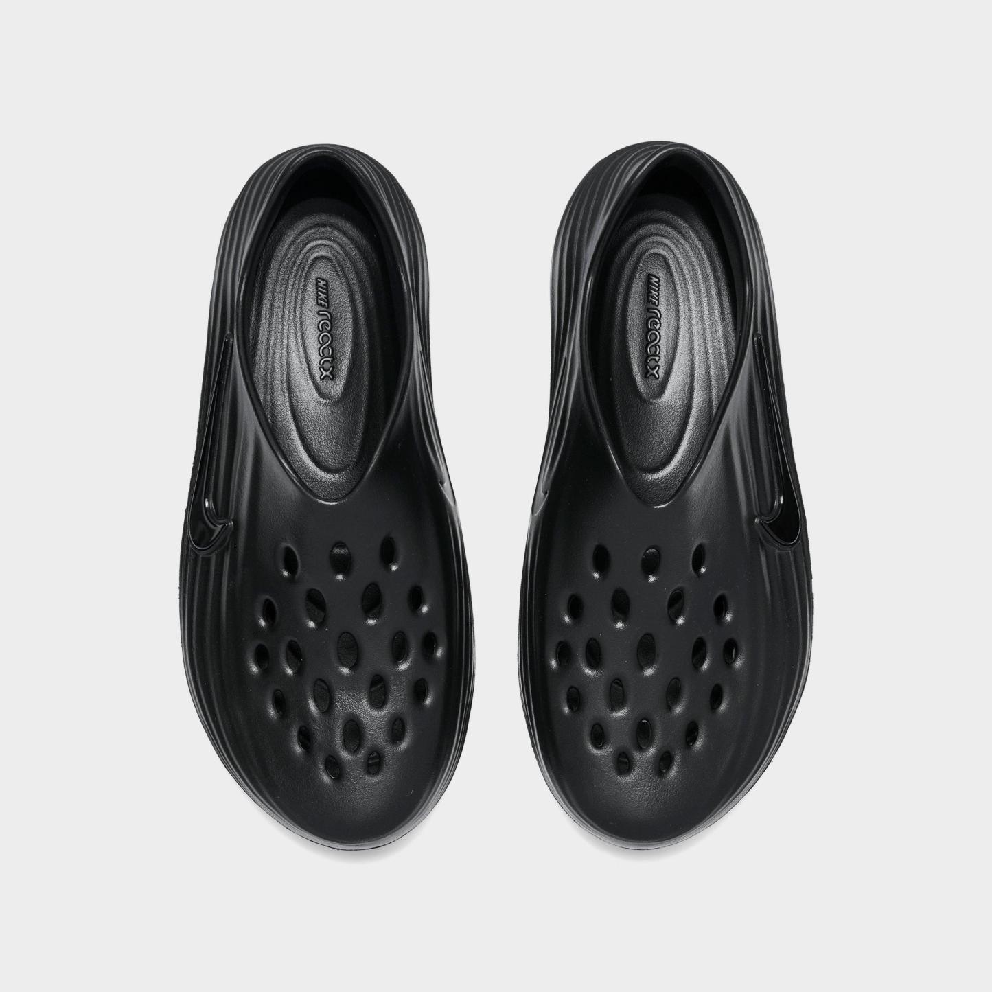 Men's Nithtke ReactX Rejuven8 Recovery Casual Shoes - Part 1 - Black/Black/Black - Top view