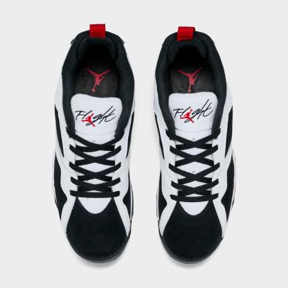 Men's Air Jordan MVP 92 Casual Shoes - White/Black/Gym Red - view 5