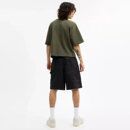 Coach | Brain Dead Denim Shorts - Black Signature - view 3