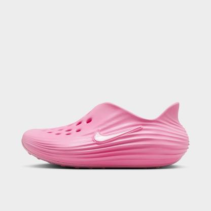 Big Kids' Nithtke ReactX Rejuven8 Recovery Casual Shoes - Pink Rise - Left shoe facing left. Outside of the shoe.
