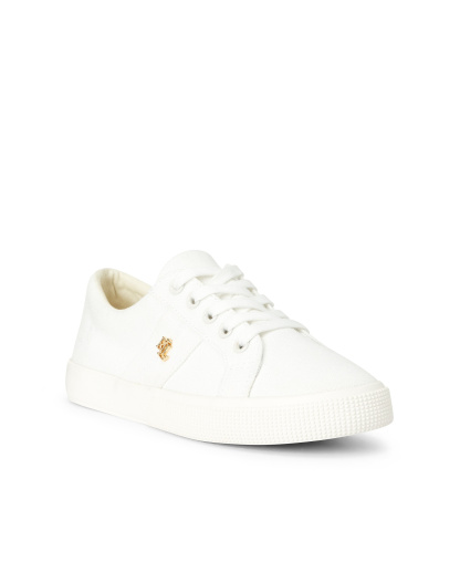 Lauren Ralph Lauren Women's Janson II Lace-Up Sneakers - Optic White