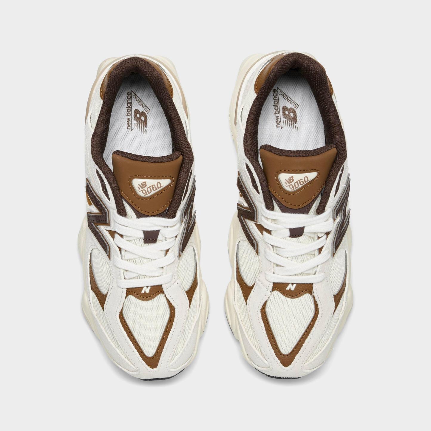 Big Kids' New Balance 9060 Casual Shoes - Breakfast Tea/Angora - view 5
