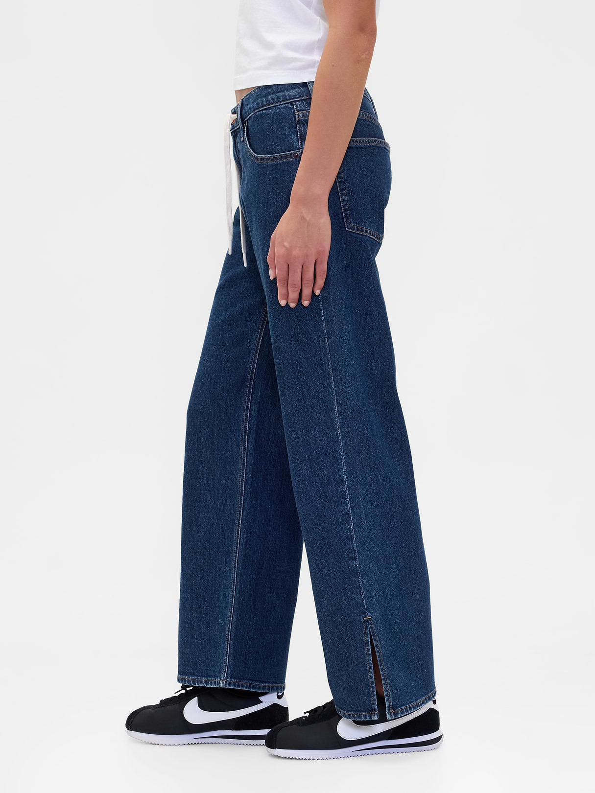 Low Rise '90s Loose Jeans - Resin rinse