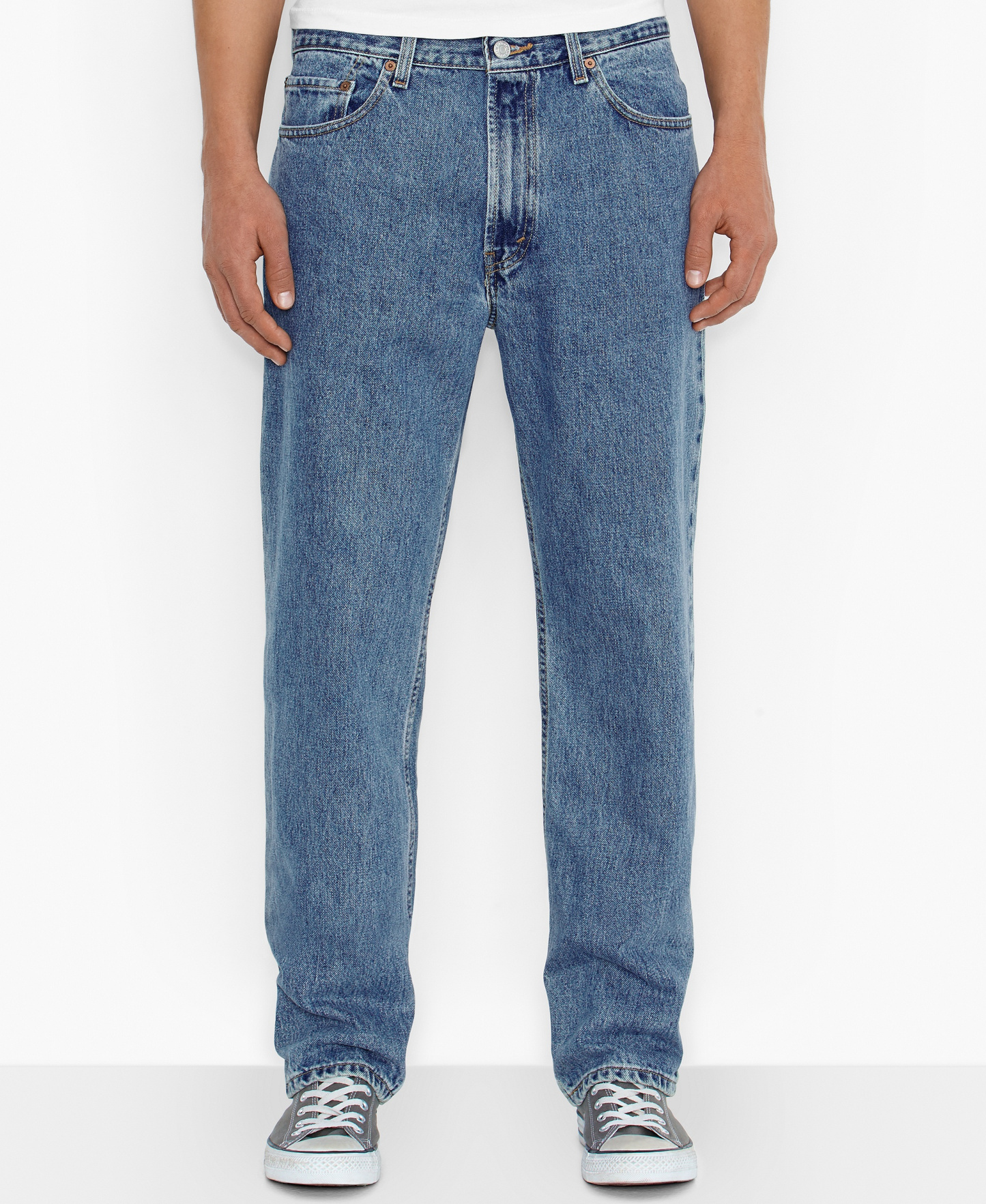 Levi's Men’s 550 Relaxed Fit Jeans - Medium Stonewash