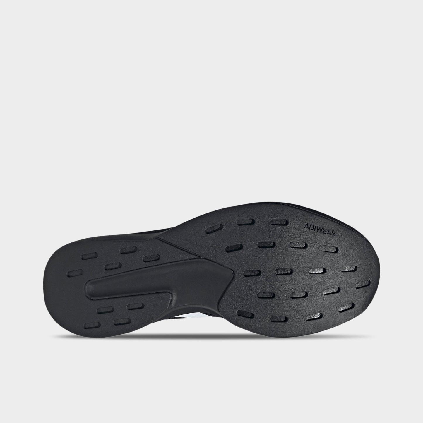 Men's adidas Adizero Pacer Running Shoes - Core Black/Cloud White/Carbon - Bottom view
