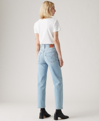 Levi's Women's Ribcage High-Rise Straight Ankle Jeans - Once In Awhile