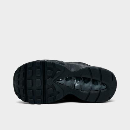 Kids' Toddler Nithtke Air Max 95 Recraft Casual Shoes - Black/Black/Black/Anthracite - Bottom view