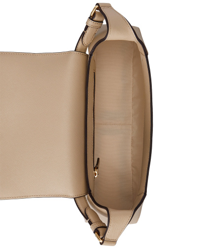 Lauren Ralph Lauren Schylar Small Slim Shoulder Bag - Birch Tan