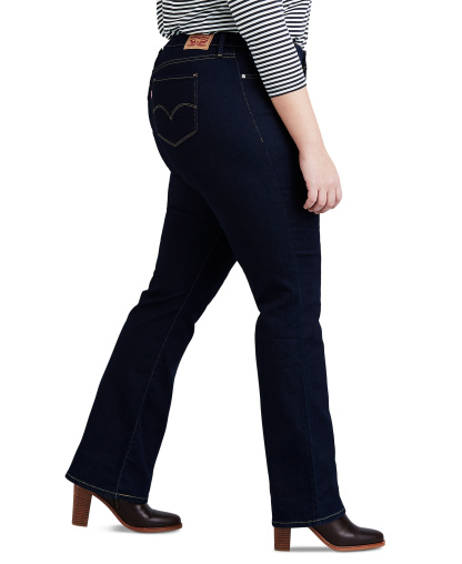 Levi's 315 Shaping Mid Rise Lightweight Bootcut Jeans - Darkest Sky