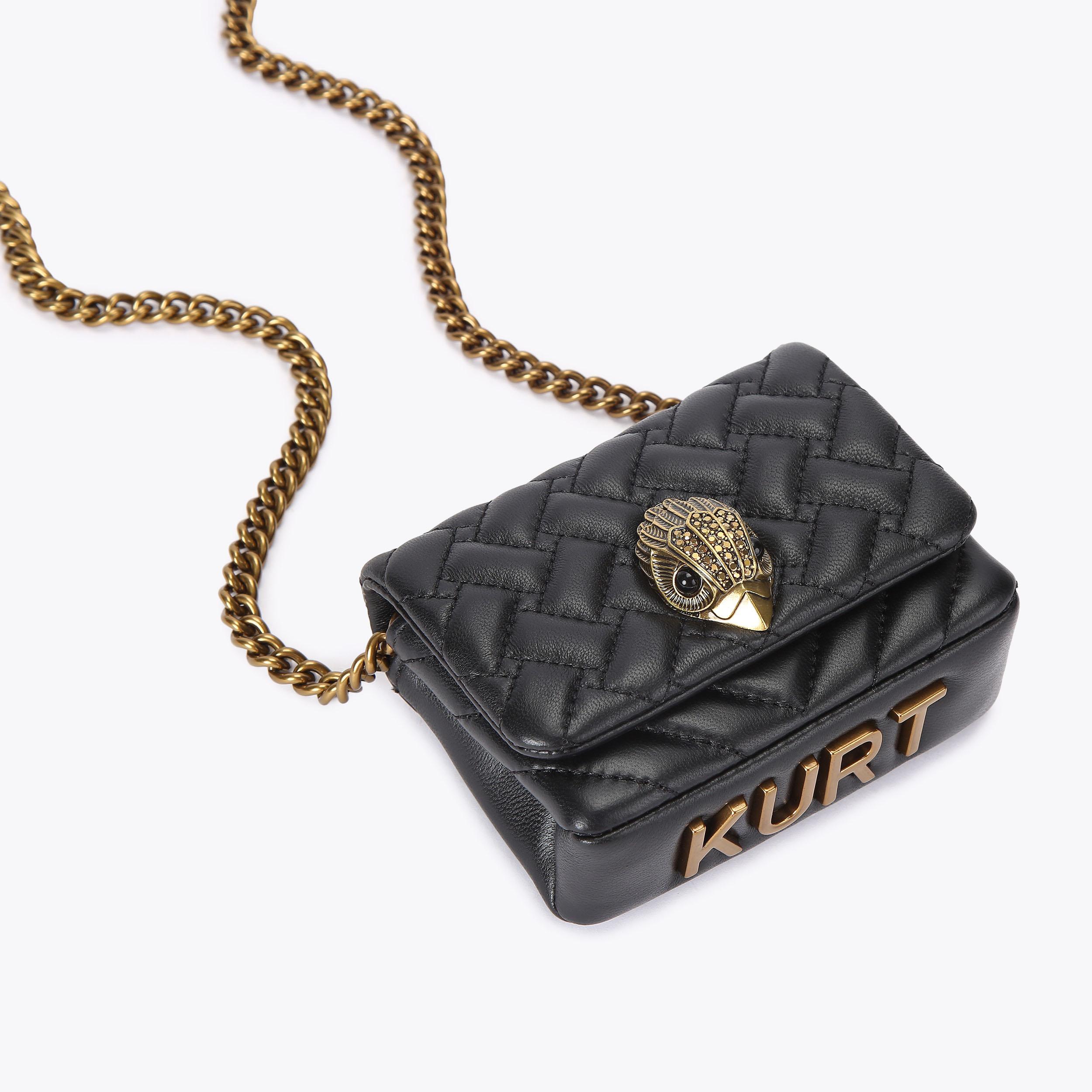 Kurt Geiger London Nano Kensington Kurt Bag - Black - view 3