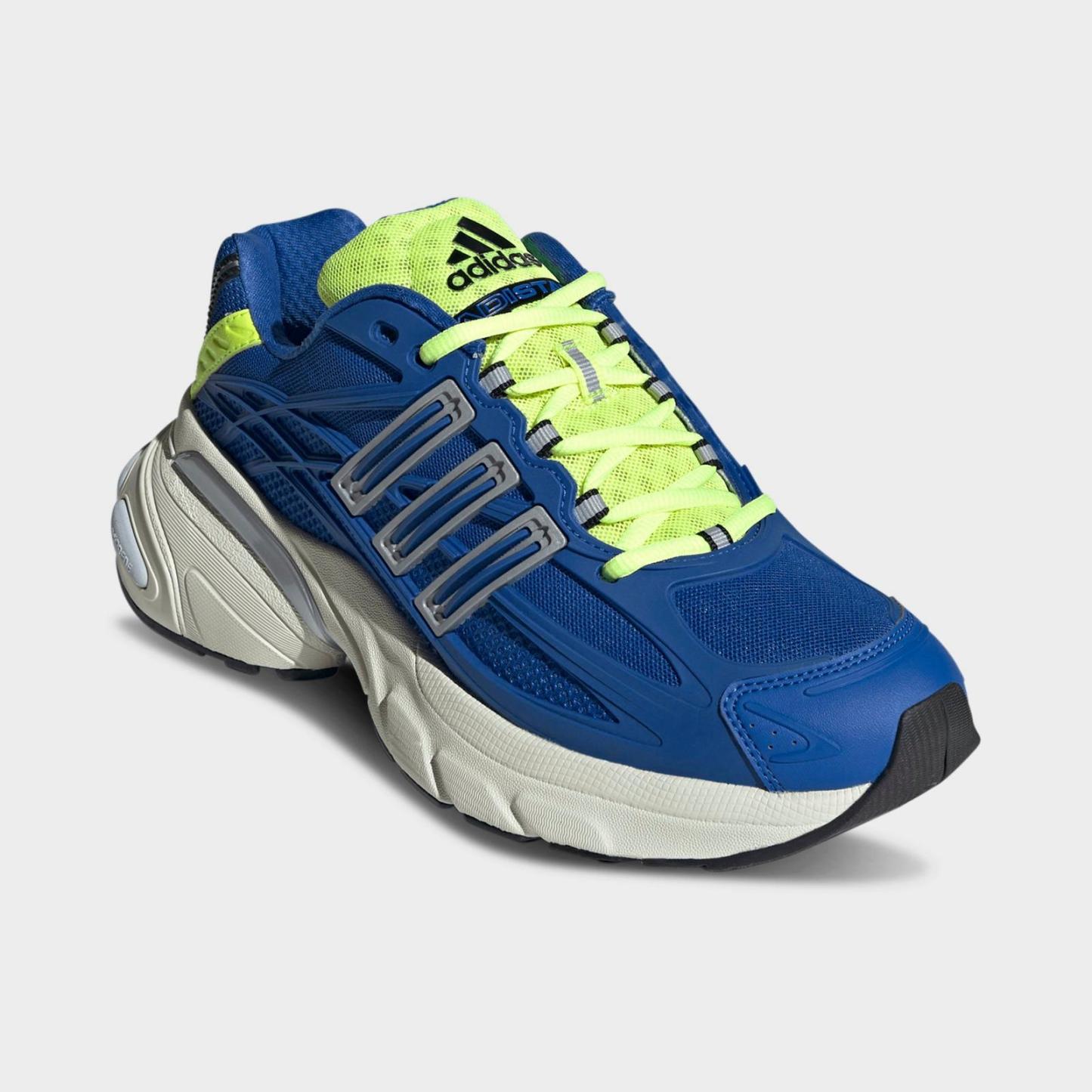 Men's adidas Adistar XLG 2.0 Casual Shoes - Blue/Silver Metallic/Solar Yellow - view 2