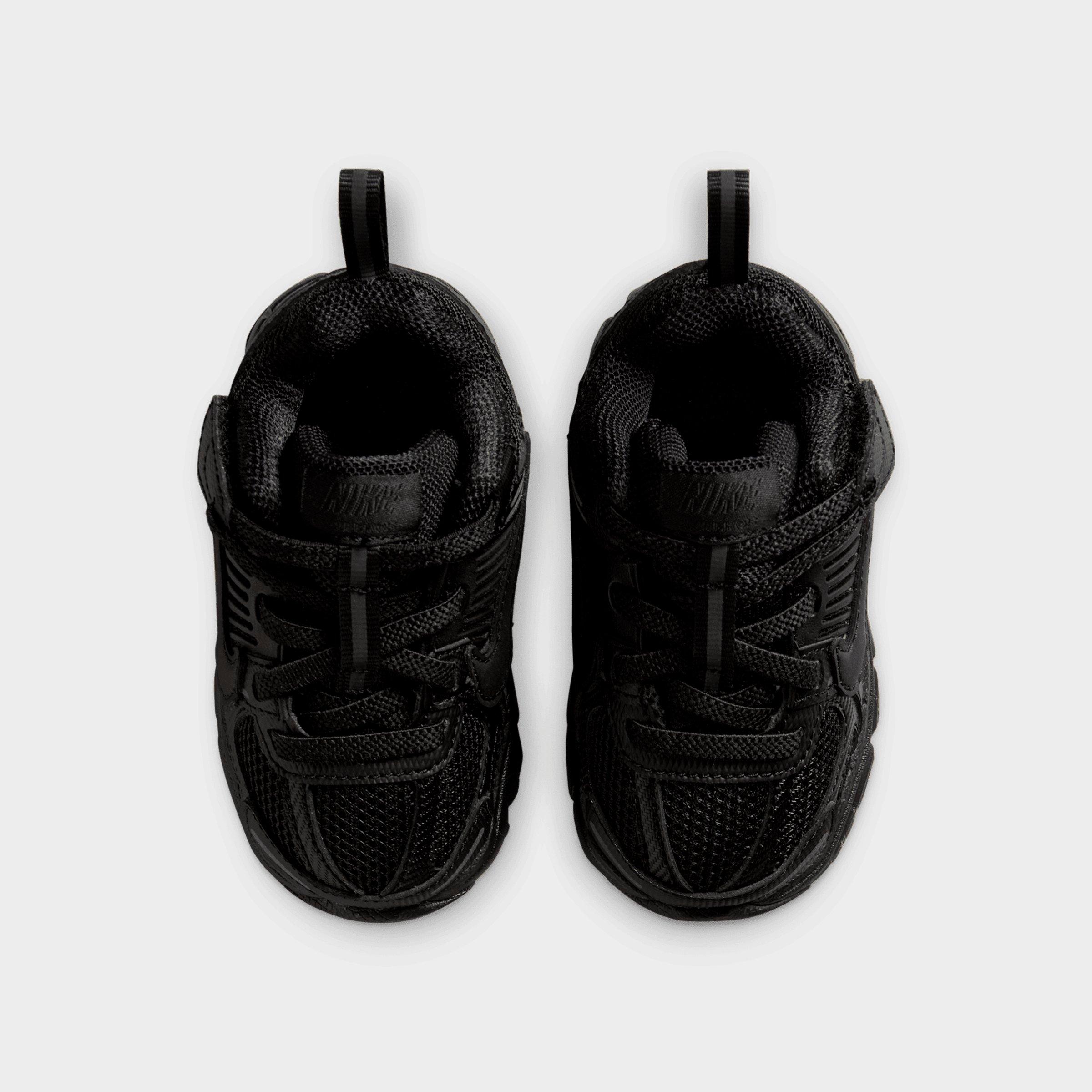 Infant and Kids' Toddler Nithtke Vomero 5 Stretch Lace Casual Shoes - Black/Black - Top view