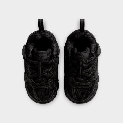 Infant and Kids' Toddler Nithtke Vomero 5 Stretch Lace Casual Shoes - Black/Black - Top view