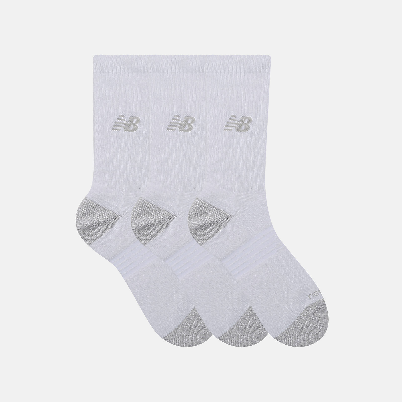 New Balance Active Crew Sock 3 Pack, LAS35203WT