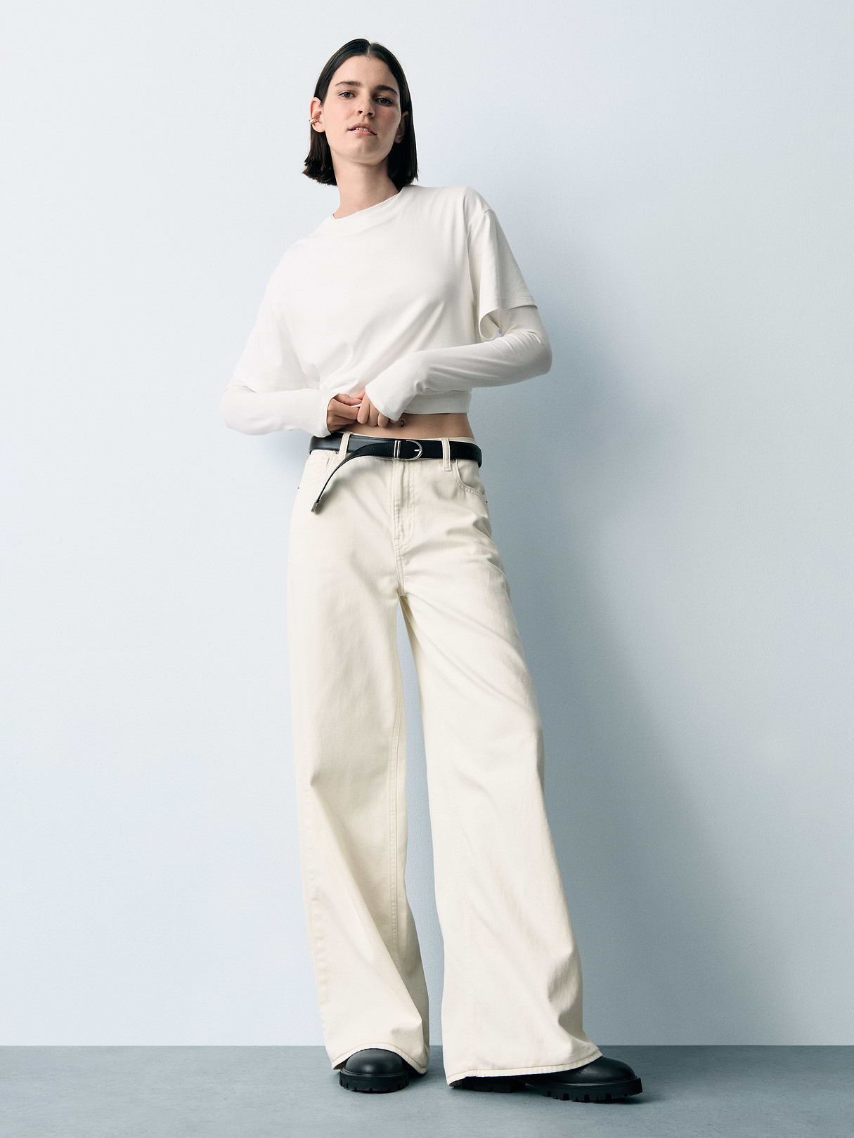 CloseKnit Jersey T-Shirt - New off white
