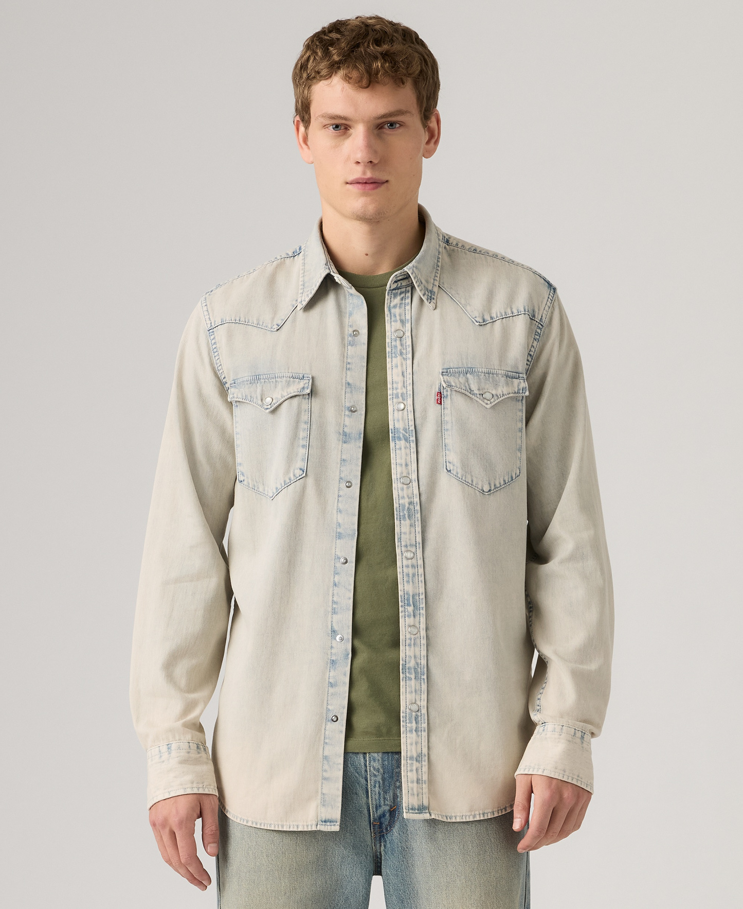 Levi's Men's Classic-Fit Western Shirt - Early rise