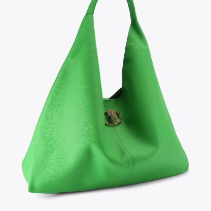 Kurt Geiger London Chelsea Lg Slouch Hobo - Green - view 3