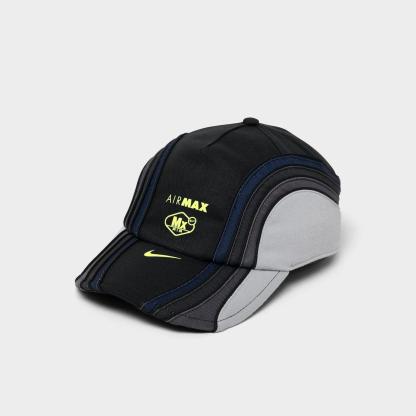 Nike Club Air Max Unstructured Strapback Hat - Black/Green