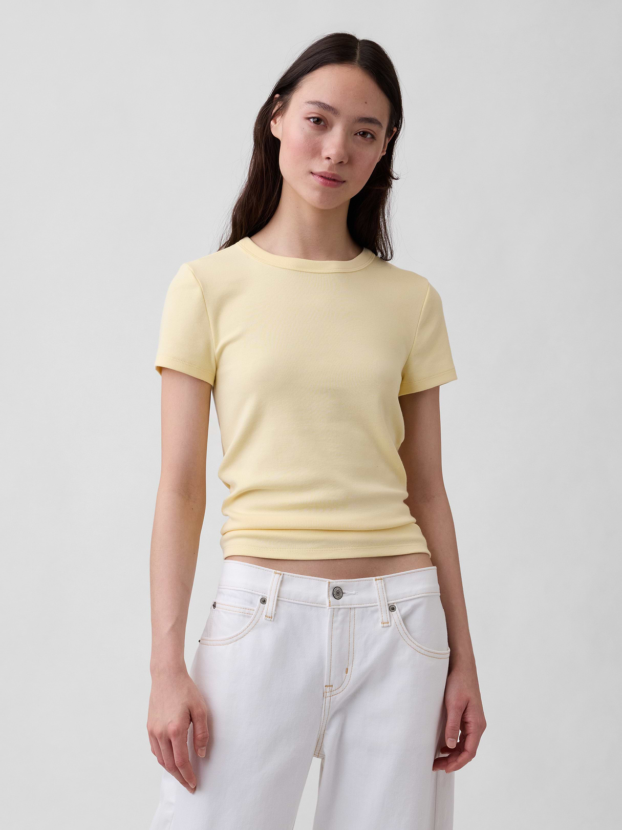 Modern Crew T-Shirt - Maize yellow