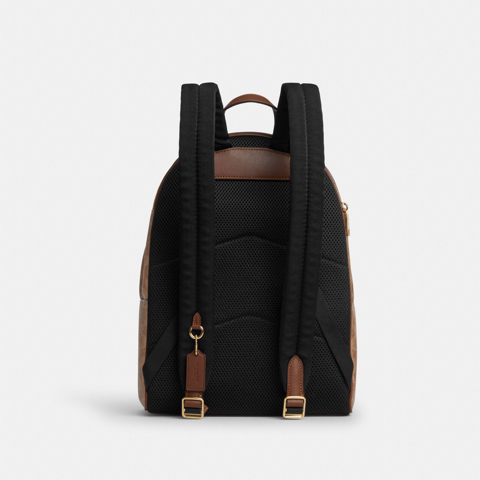 Taylor Small Backpack In Signature Canvas - Gold/Tan/Brown - view 6