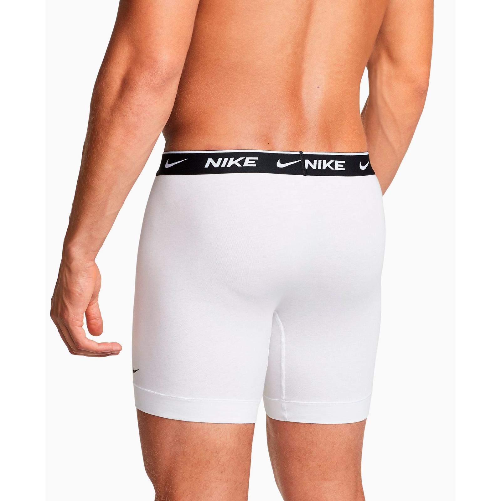 Men's Nike Stretch Cotton Boxer Briefs (3-Pack) - Multi-Color