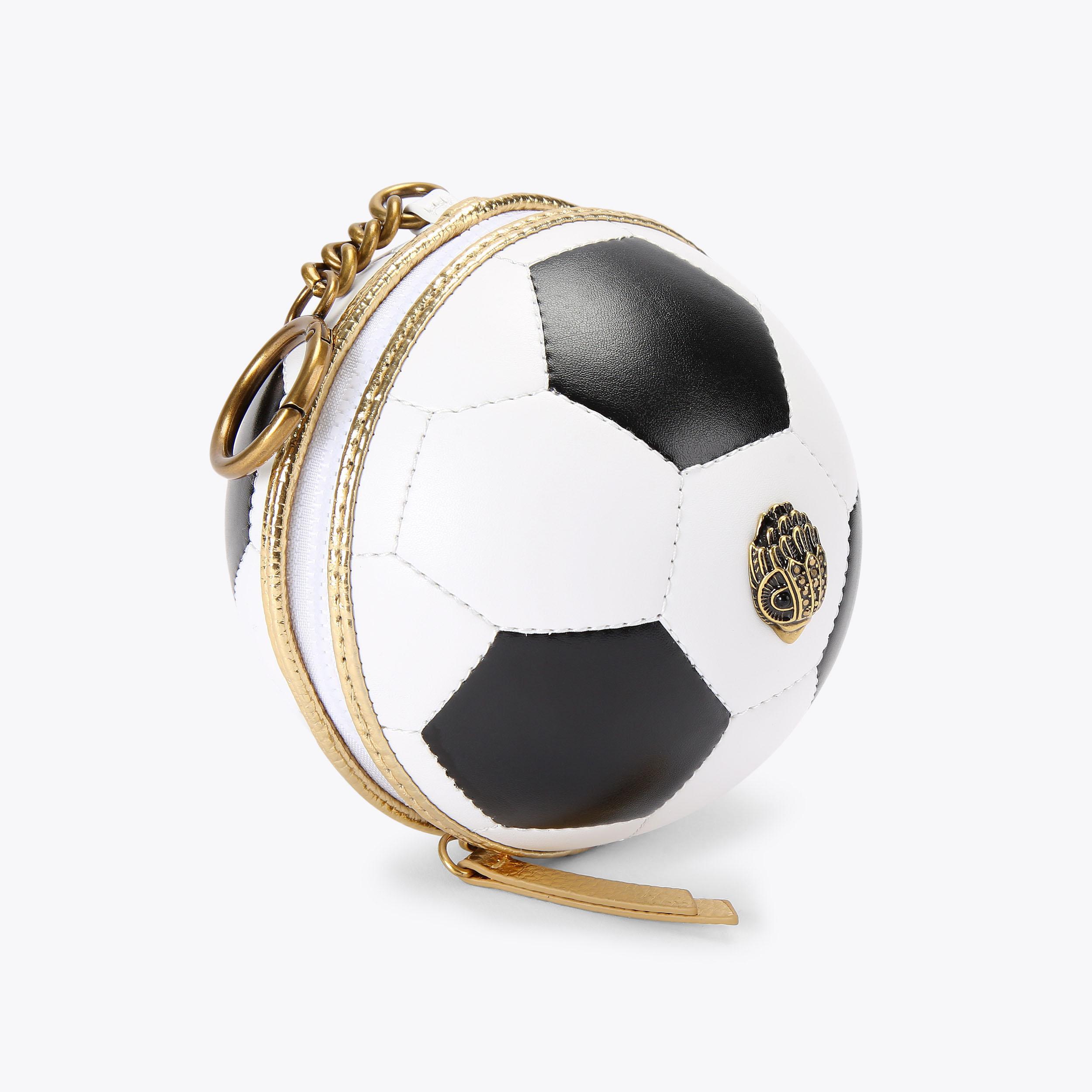 Kurt Geiger London Football Charm - White - view 2