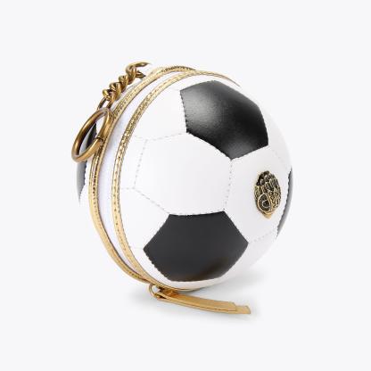 Kurt Geiger London Football Charm - White - view 2