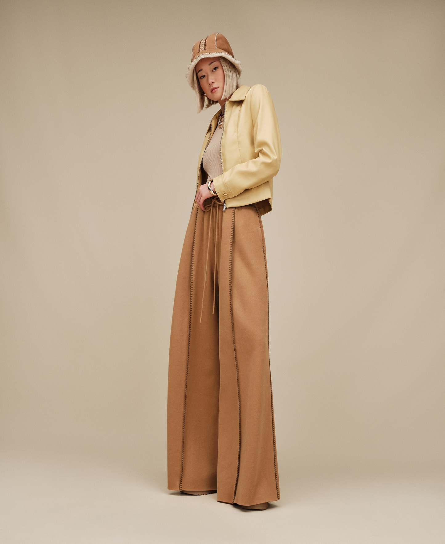 UGG Women's Classic Extra Wide-Leg Pants - Chestnut