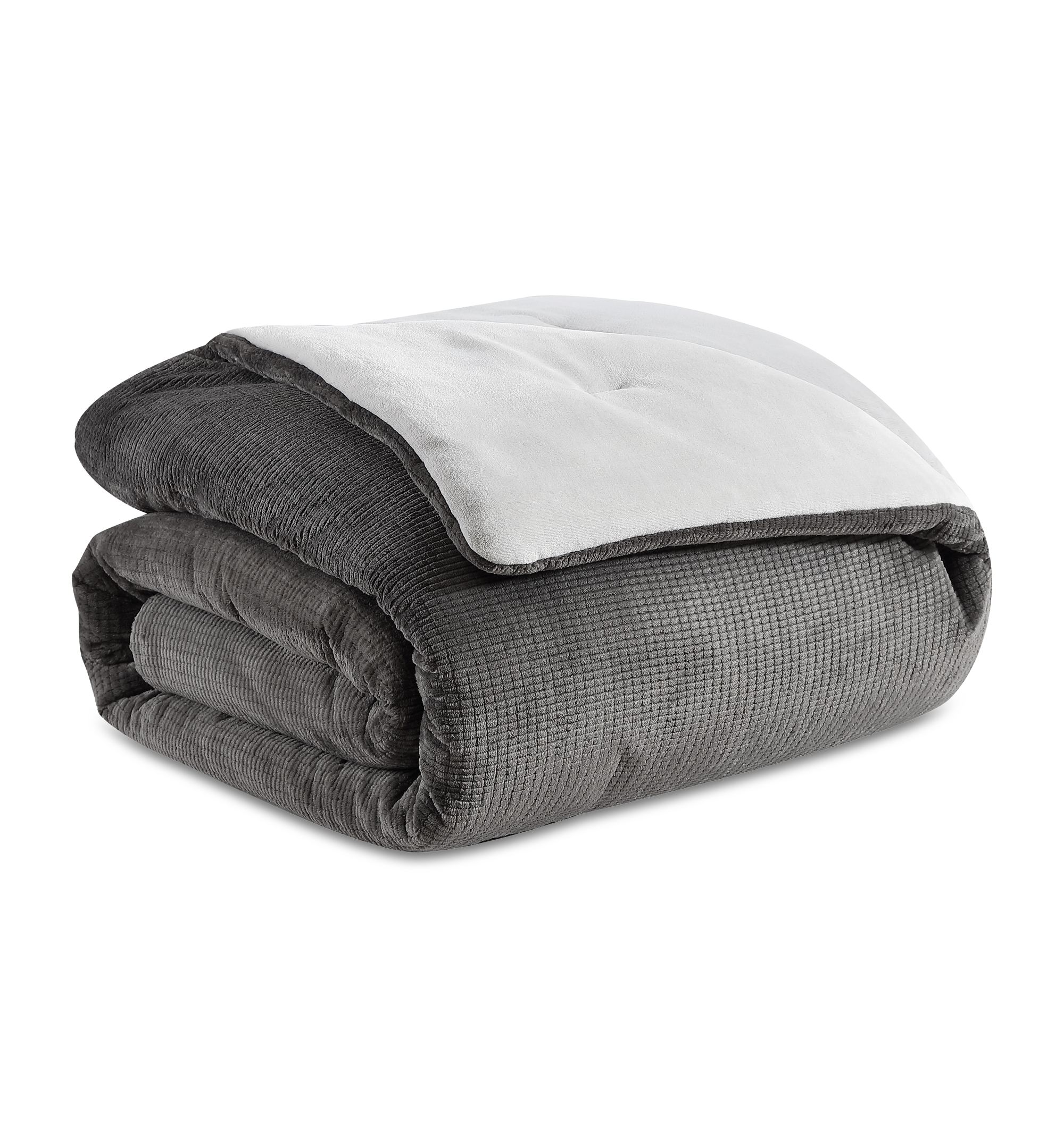 UGG® Brody Reversible Comforter Sets - Charcoal