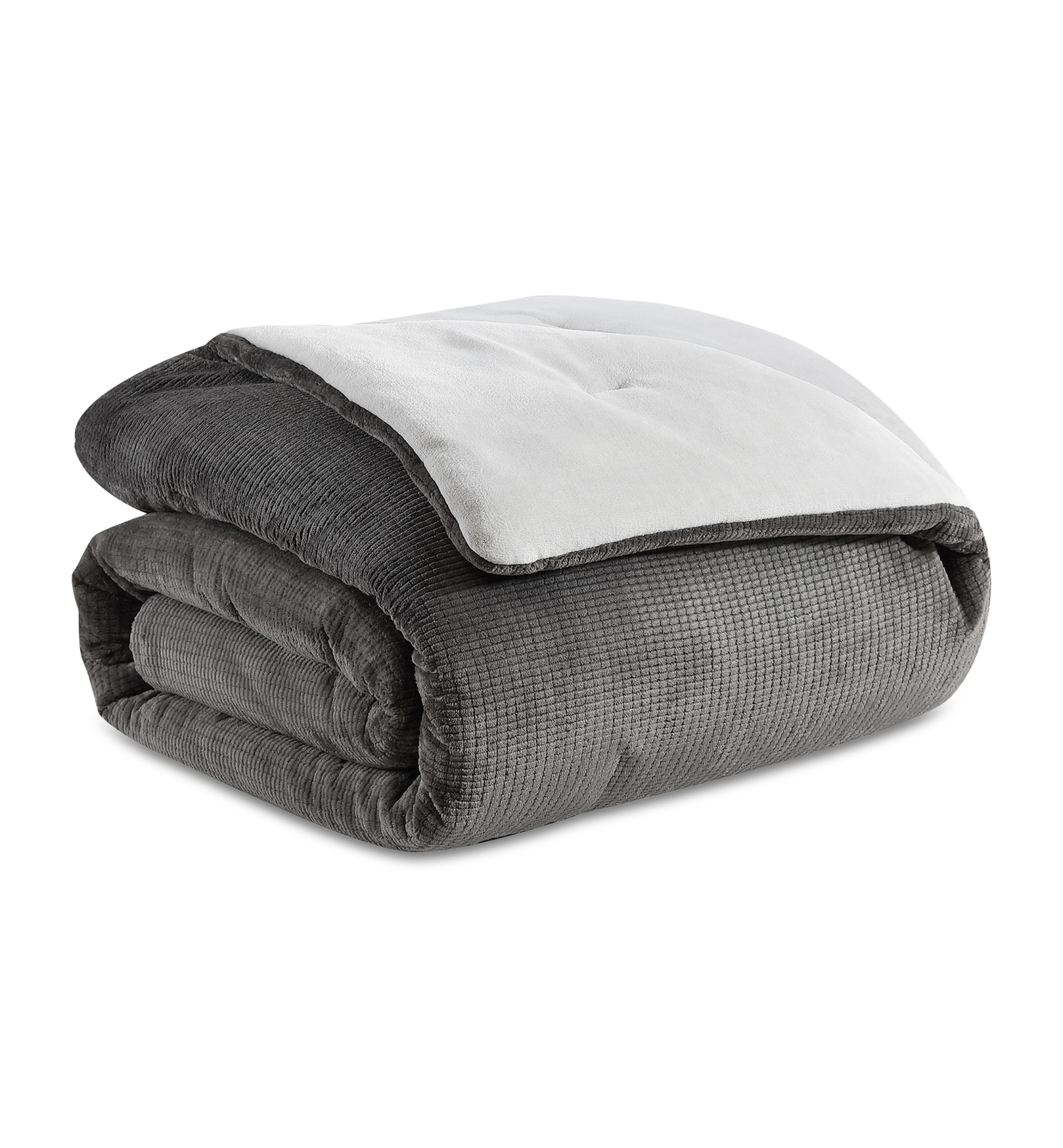 UGG® Brody Reversible Comforter Sets - Charcoal