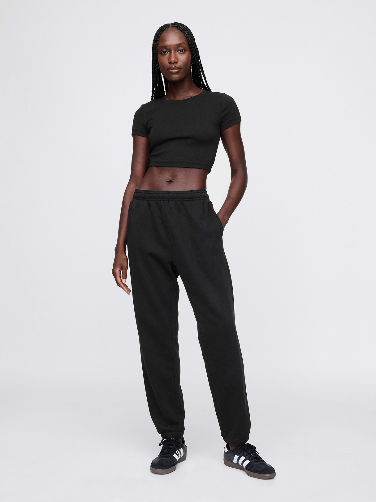 Adult VintageSoft Classic Joggers - True black