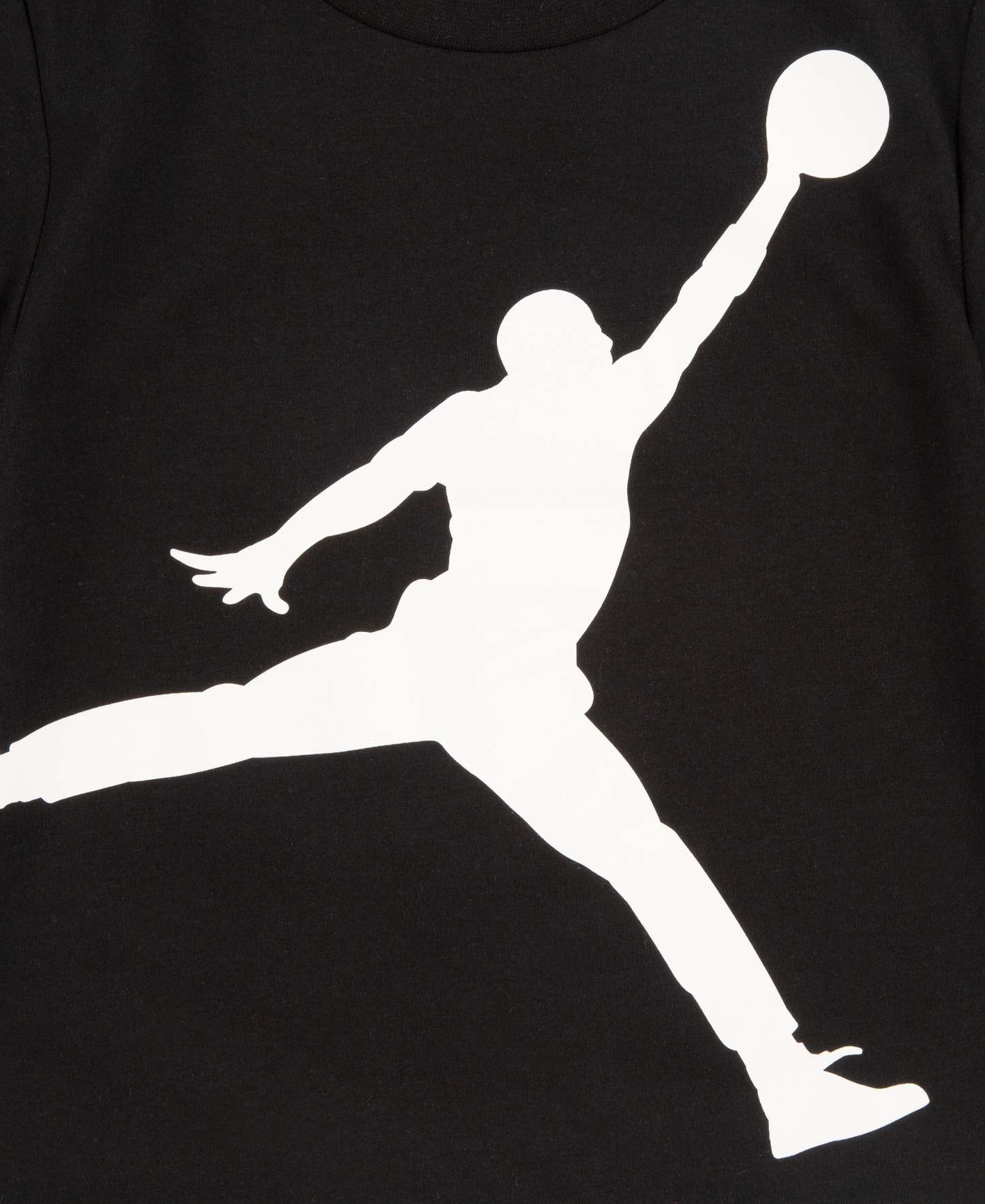 Jordan Boys' 2T-4T Jumbo Jumpman T-Shirt and Shorts, 2-Piece Set - Carbon Heather/Black