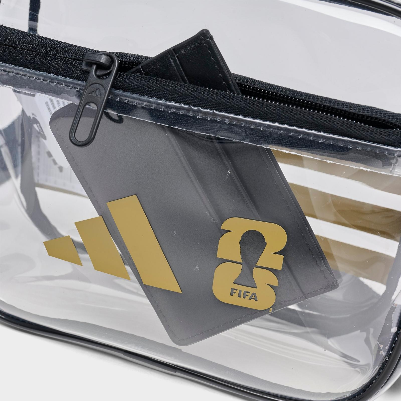 adidas FIFA World Cup 2026 Official Emblem Clear Bag - Clear - view 6