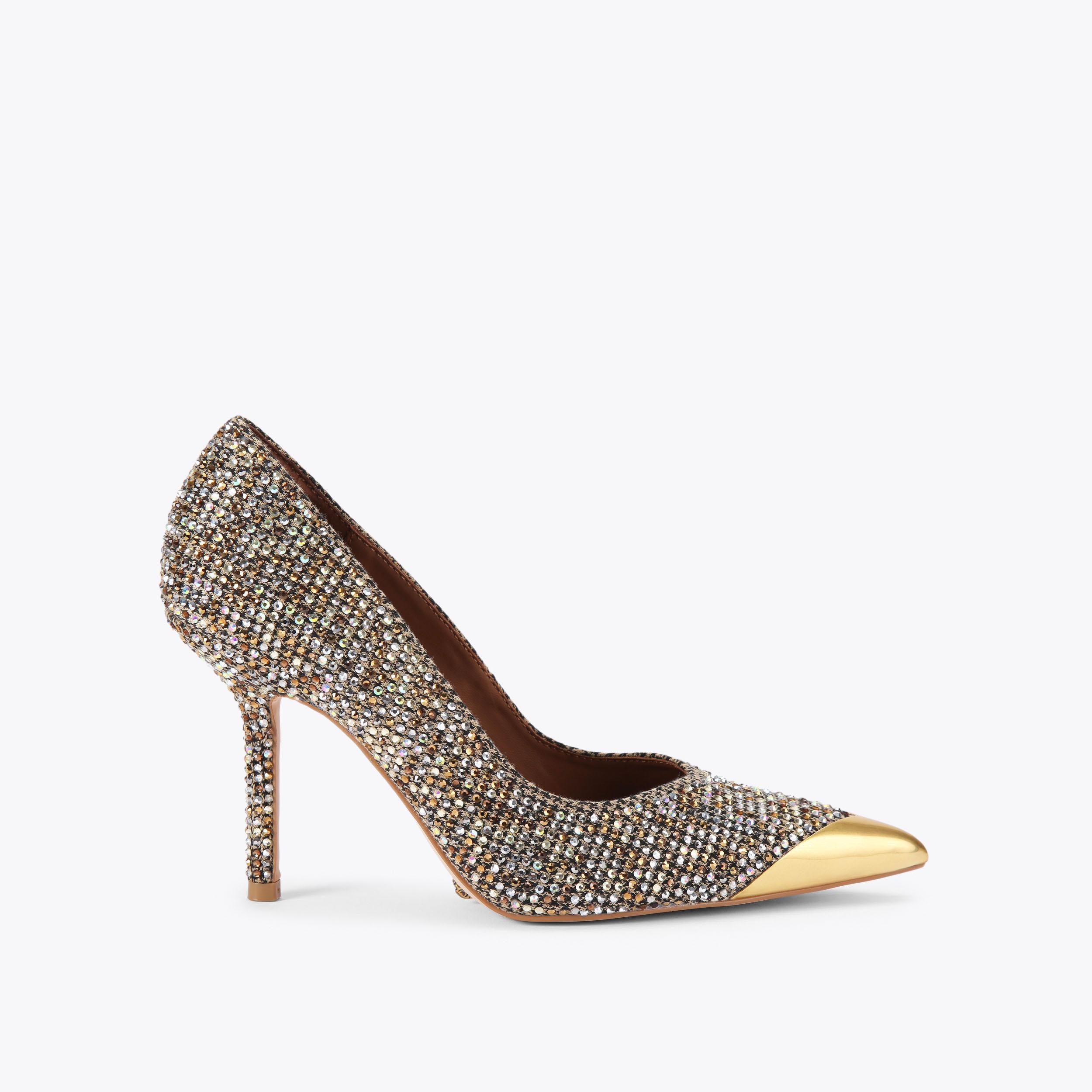 Kurt Geiger London Regent Point Court Heel - Beige