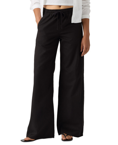 Levi's Women's Essential Wide-Leg Pants - Meteorite