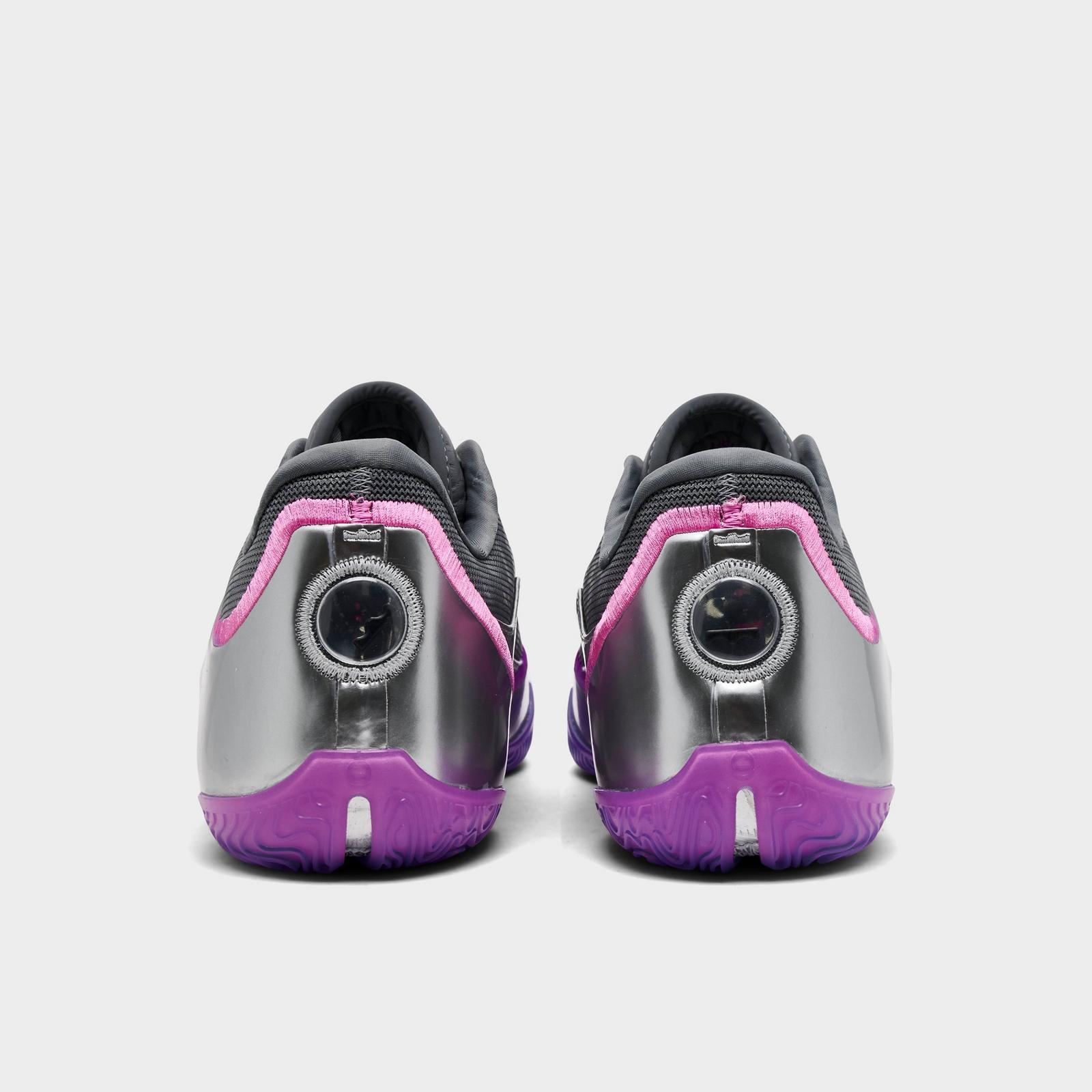 Nike LeBron 23 Basketball Shoes - Cool Grey/Metallic Silver/Vivid Purple/Multi
