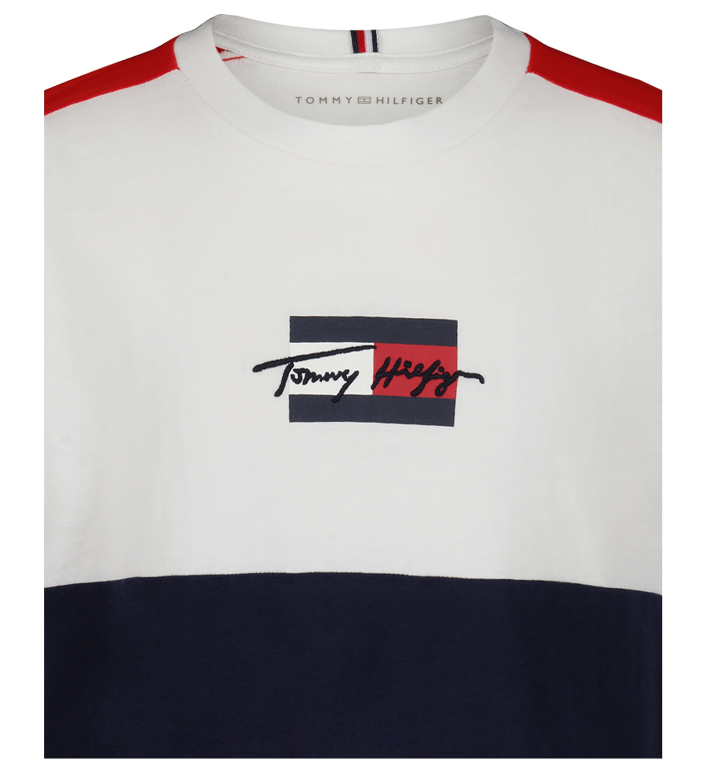 Tommy Hilfiger Boys' 8-20 Signature Sport Short-Sleeve T-Shirt - Fresh White