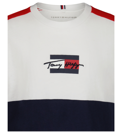 Tommy Hilfiger Boys' 8-20 Signature Sport Short-Sleeve T-Shirt - Fresh White