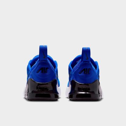 Kids' Toddler Nithtke Air Max 270 Casual Shoes - Racer Blue/White/Black - Back view