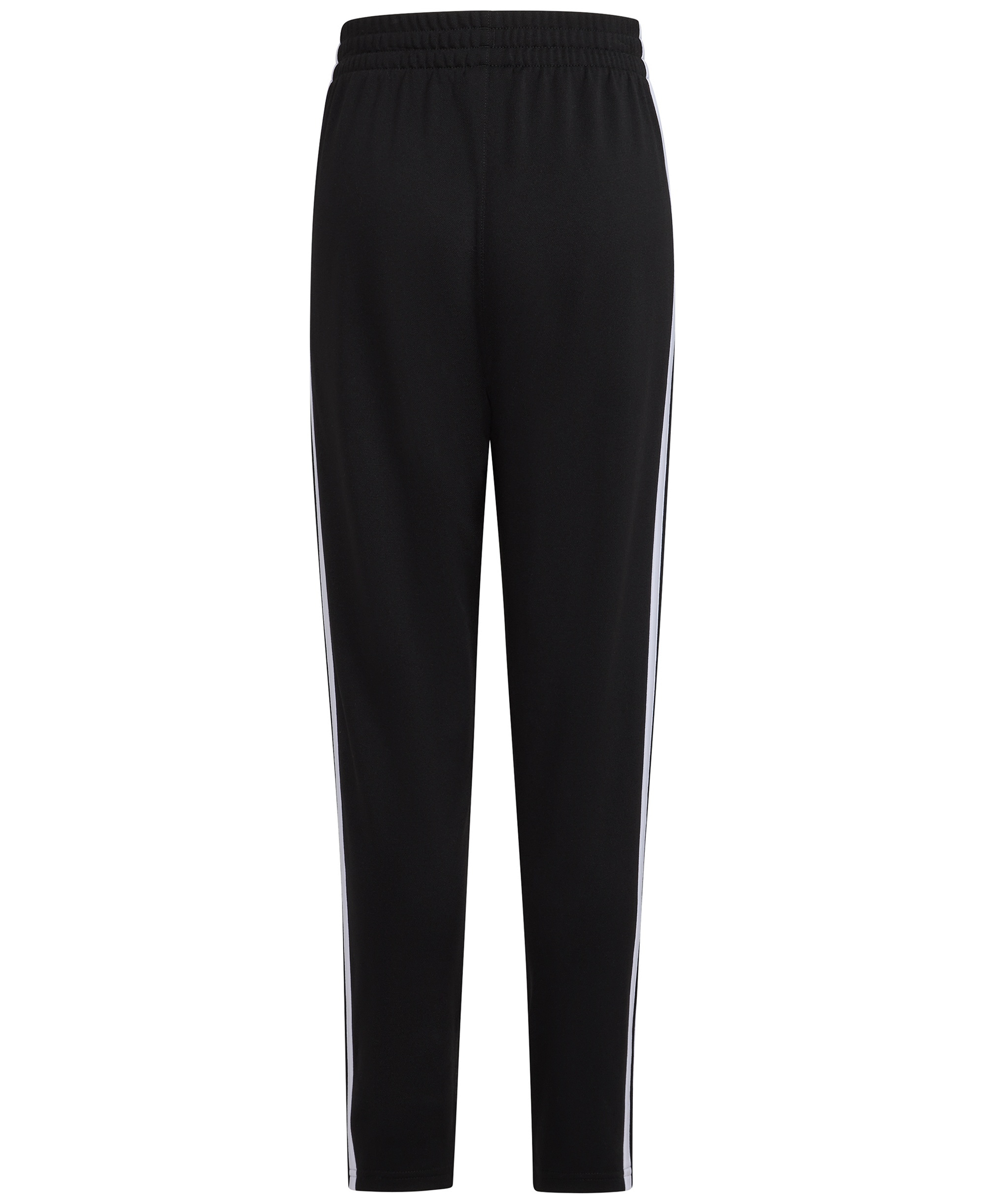 adidas Big Boys Elastic Waistband Tapered Pants - Black
