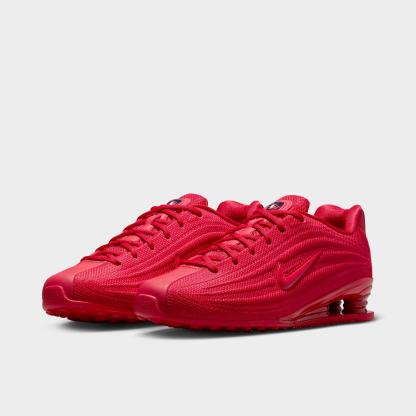 Women's Nithtke Shox Z Casual Shoes - Part 1 - University Red/Black/University Red - Both shoes facing left
